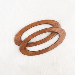 ŞİRİN - ŞİRİN AHŞAP ÇANTA SAPI 667-4 - MOCHA