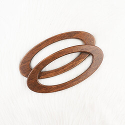 ŞİRİN - ŞİRİN AHŞAP ÇANTA SAPI 667-5 - CHOCOLATE