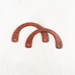 ŞİRİN - ŞİRİN AHŞAP ÇANTA SAPI 668-1 - MAUN