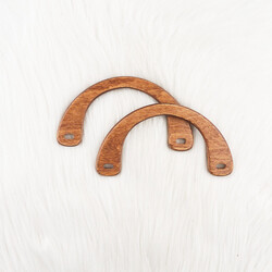 ŞİRİN - ŞİRİN AHŞAP ÇANTA SAPI 668-4 - MOCHA