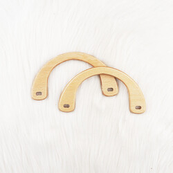 ŞİRİN - ŞİRİN AHŞAP ÇANTA SAPI 668 - NATUREL