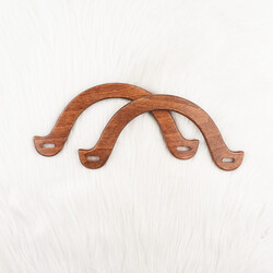 ŞİRİN - ŞİRİN AHŞAP ÇANTA SAPI 669-4 - MOCHA