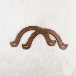 ŞİRİN - ŞİRİN AHŞAP ÇANTA SAPI 669-5 - CHOCOLATE