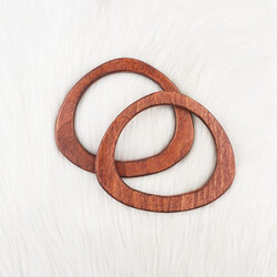 ŞİRİN - ŞİRİN AHŞAP ÇANTA SAPI 670-1 - MAUN