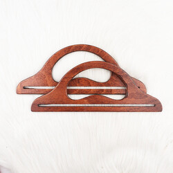 ŞİRİN - ŞİRİN AHŞAP ÇANTA SAPI 673-1 - MAUN