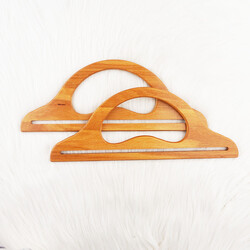 ŞİRİN - ŞİRİN AHŞAP ÇANTA SAPI 673-2 - ORANGE