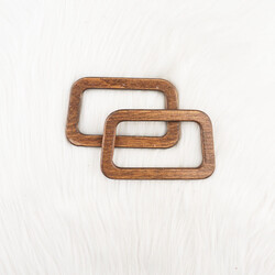 ŞİRİN - ŞİRİN AHŞAP ÇANTA SAPI 676-5 - CHOCOLATE