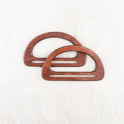 ŞİRİN - ŞİRİN AHŞAP ÇANTA SAPI 677-1 - MAUN