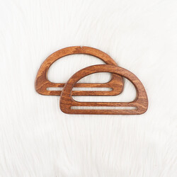 ŞİRİN - ŞİRİN AHŞAP ÇANTA SAPI 677-4 MOCHA