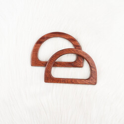 ŞİRİN - ŞİRİN AHŞAP ÇANTA SAPI 678-1 - MAUN