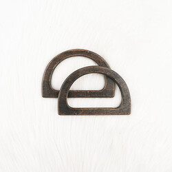 ŞİRİN - ŞİRİN AHŞAP ÇANTA SAPI 678-3 - ANTİK YEŞİL