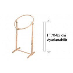 ŞİRİN - SIRIN COLUMN HOLDER ANGLE AND HEIGHT ADJUSTABLE EMBROIDERY HOLDER 85-2130