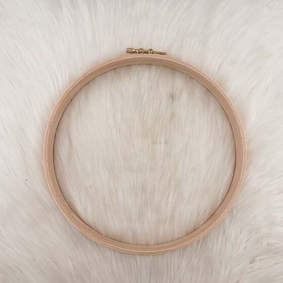 SIRIN PUNCH WOODEN EMBROIDERY HOOP 35 MM.NO:10 DIAMETER:27,5 CM