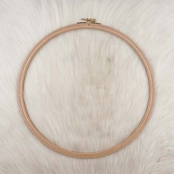 SIRIN SCREW WOOD EMBROIDERY HOOP 8 MM.NO:11 DIA:32 CM