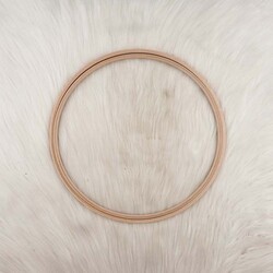 ŞİRİN - SIRIN SCREWLESS WOODEN EMBROIDERY HOOP 8 MM.NO:8 DIAMETER:26 CM
