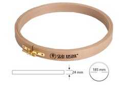 ŞİRİN - ŞİRİN VİDALI AHŞAP NAKIŞ KASNAĞI 24 MM.NO:4 211