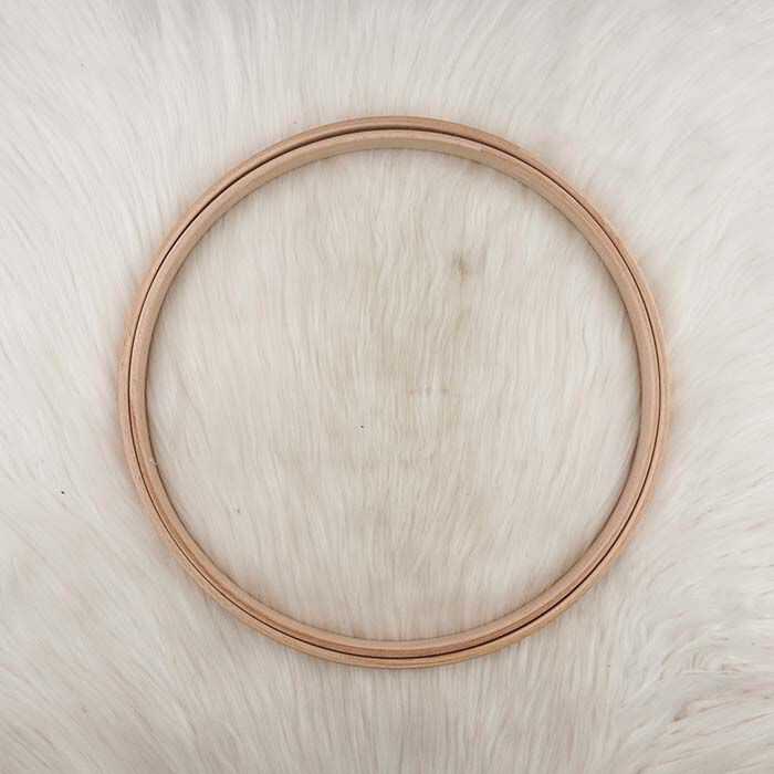 Şirin Vidasız Ahşap Nakış Kasnağı 17 Mm.no:10  208