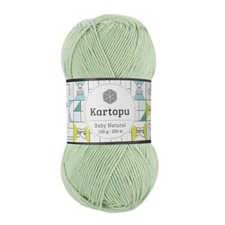 KARTOPU BABY NATURAL KNITTING YARN - Thumbnail