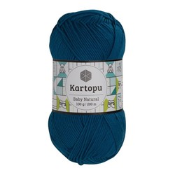 KARTOPU BABY NATURAL KNITTING YARN - Thumbnail