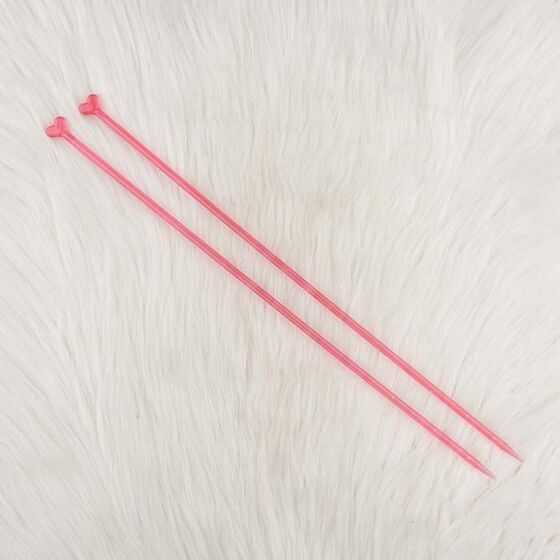 KARTOPU COLOR PLASTIC KNITTING NEEDLE 35 cm