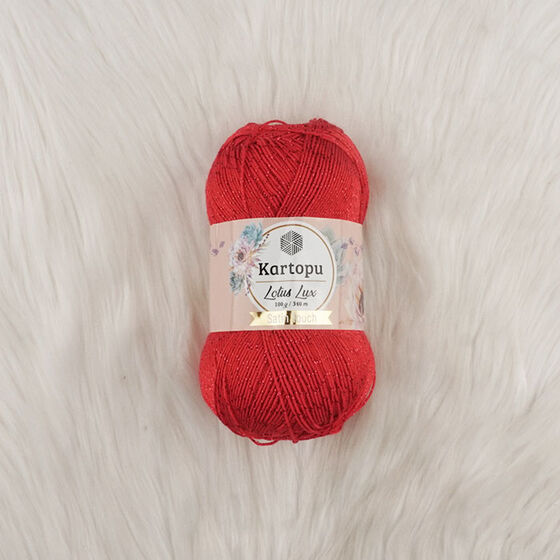 KARTOPU LOTUS LUX KNITTING YARN 100 GR.340 MT.