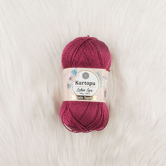 KARTOPU LOTUS LUX KNITTING YARN 100 GR.340 MT.