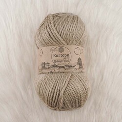 KARTOPU MELANGE WOOL HAND KNITTING YARN 100 GR.170 M. - Thumbnail