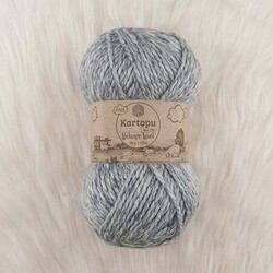 KARTOPU MELANGE WOOL HAND KNITTING YARN 100 GR.170 M. - Thumbnail