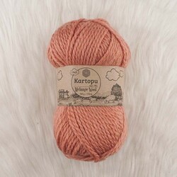 KARTOPU MELANGE WOOL HAND KNITTING YARN 100 GR.170 M. - Thumbnail