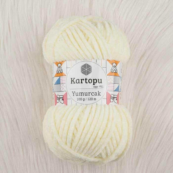 KARTOPU NEW YUMURCAK KNITTING ROPE 120 MT.