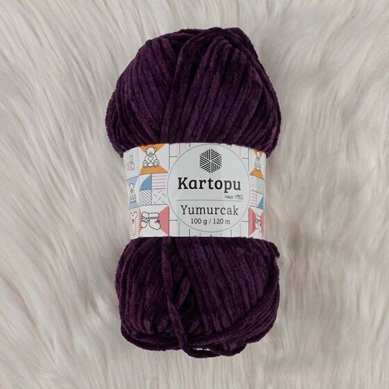 KARTOPU NEW YUMURCAK KNITTING ROPE 120 MT.