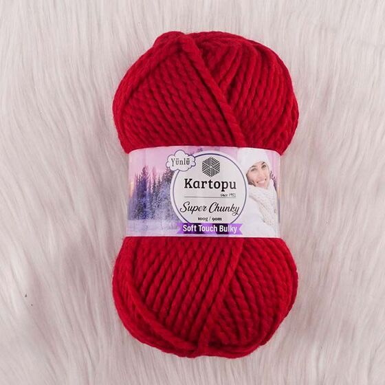 KARTOPU SUPER CHUNKY HAND KNITTING YARN 100 GR.90 MT.