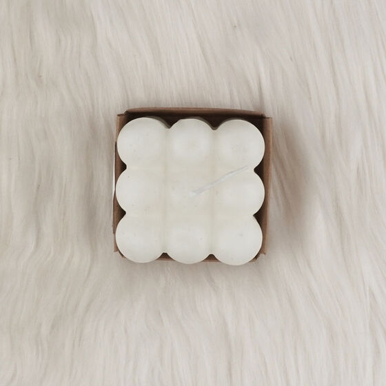 SQUARE BUBBLE MAGIC CUBE CANDLE