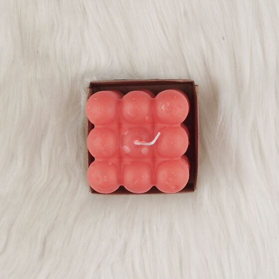 SQUARE BUBBLE MAGIC CUBE CANDLE