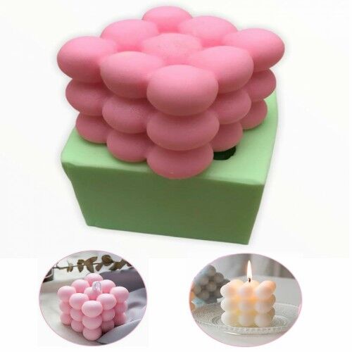 SQUARE BUBBLE MAGIC CUBE CANDLE