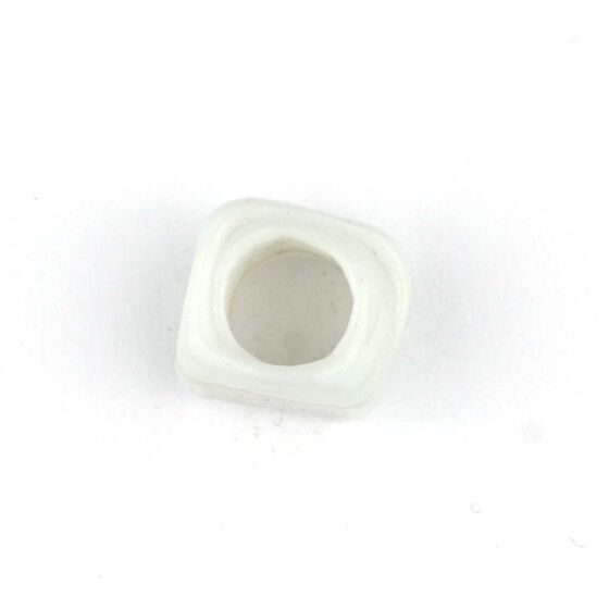 SQUARE GLASS BEAD 11 MM