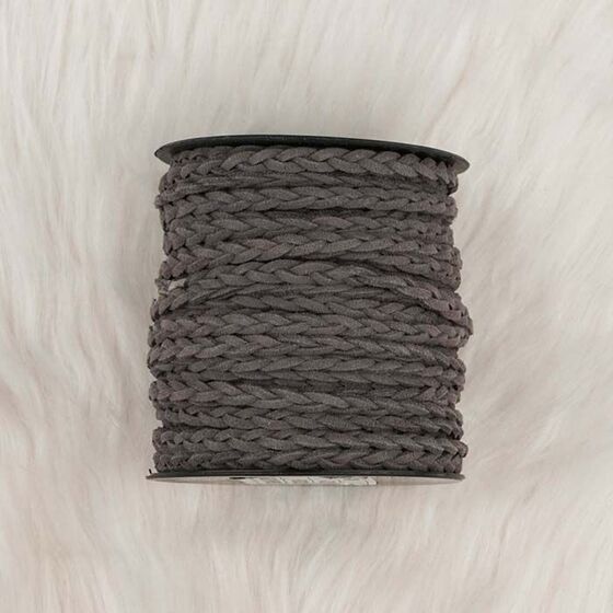 SUEDE HAIR KNITTING BRACELET