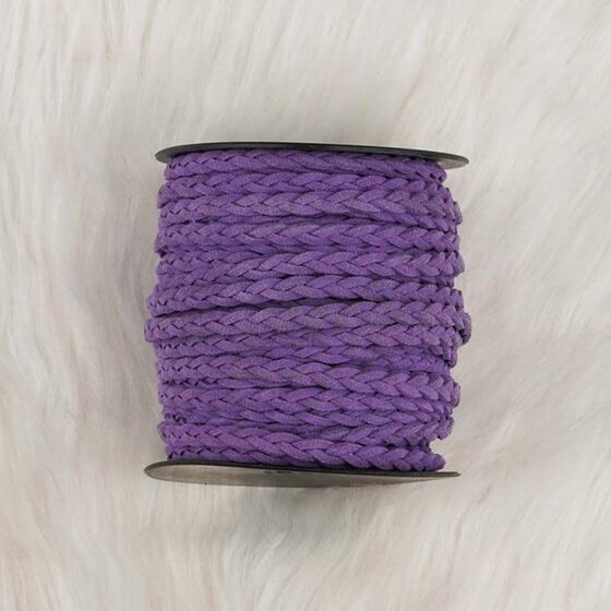 SUEDE HAIR KNITTING BRACELET