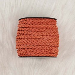 SUEDE HAIR KNITTING BRACELET - Thumbnail