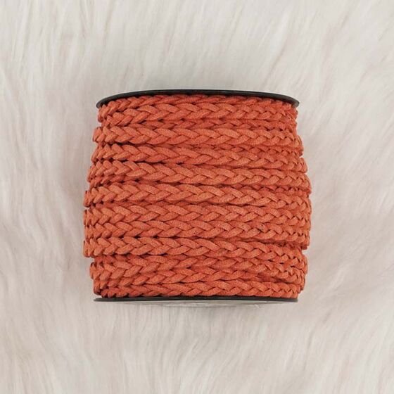 SUEDE HAIR KNITTING BRACELET