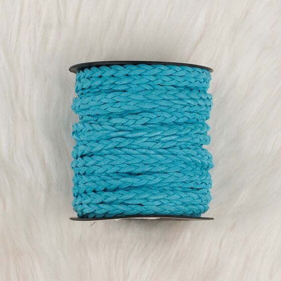 SUEDE HAIR KNITTING BRACELET