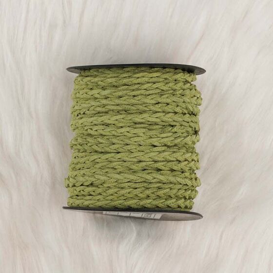 SUEDE HAIR KNITTING BRACELET