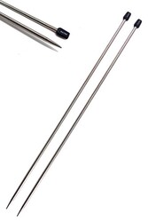 Noname - SULTAN ÇELİK TİTANYUM ÖRGÜ ŞİŞİ 35 CM.