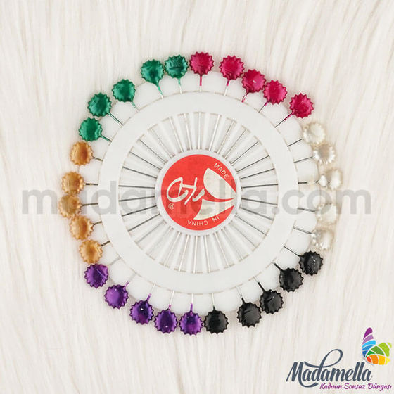 SUN COLOR HEAD PIN