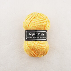 Noname - SÜPER PREİS ÖRGÜ İPİ 100 GR. SARI Noname - SÜPER PREİS ÖRGÜ İPİ 100 GR. SARI