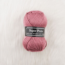 Noname - SÜPER PREİS ÖRGÜ İPİ 100 GR. GÜLKURUSU Noname - SÜPER PREİS ÖRGÜ İPİ 100 GR. GÜLKURUSU