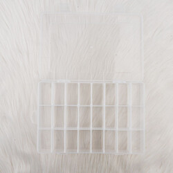 Noname - TAKI KUTUSU 24 BÖLMELİ 13 X 19.50 CM. Noname - TAKI KUTUSU 24 BÖLMELİ 13 X 19.50 CM.