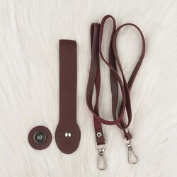 Noname - TELEFON ÇANTASI AKSESUAR SETİ (120 CM SAP-1 MIKNATISLI KAPAMA)