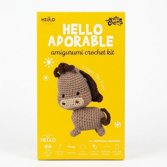 TUVA HELLO ADORABLE AMİGURUMİ KİTİ