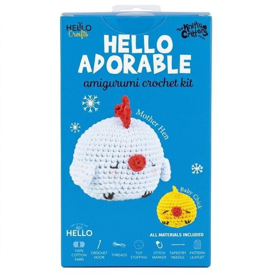TUVA HELLO ADORABLE AMİGURUMİ KİTİ